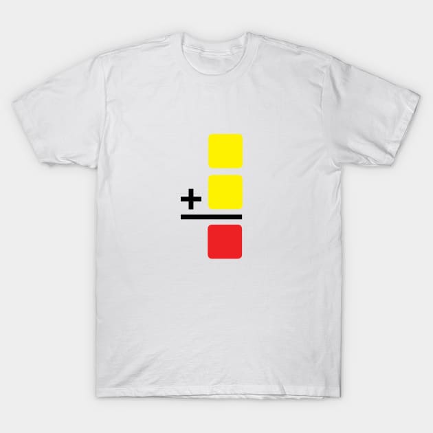 Soccer Red Card T-Shirt by Great North American Emporium